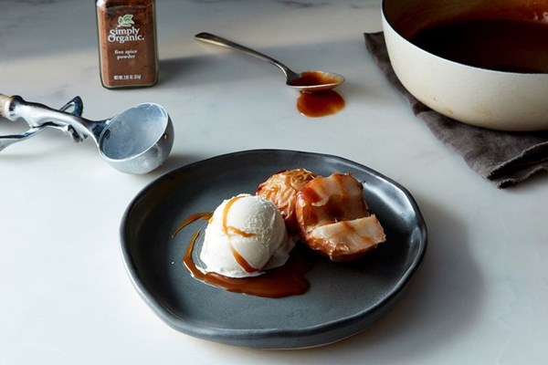 Five-spice caramel sauce