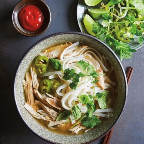 Five-spice chicken pho