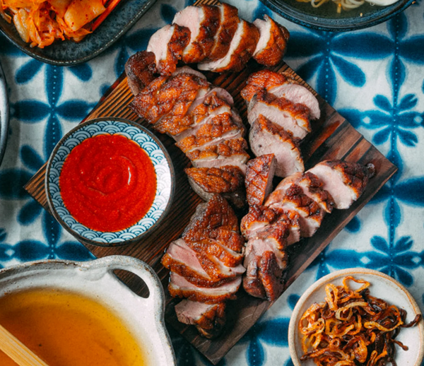Five-spice duck breasts