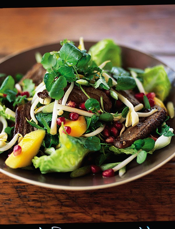 Five spice duck salad