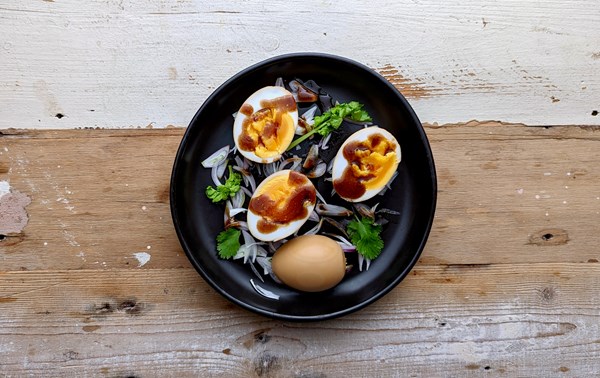 Five spice eggs