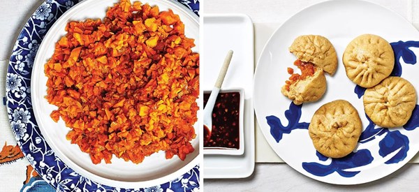 Five-spice kabocha squash filling [for bao]