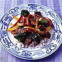 Five-spice vegetarian stir-fry