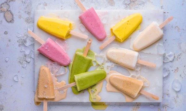 Five summer ice lollies