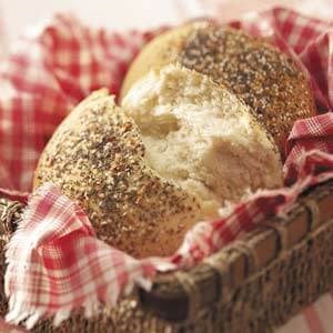 Five-topping bread 