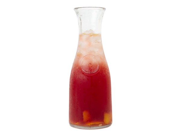 Fizzy gin and Lillet punch