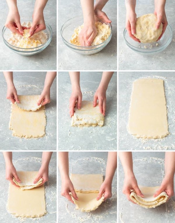 Flaky all-butter pie crust
