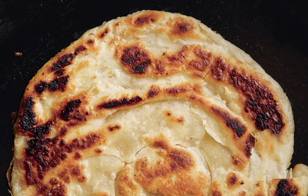 Flaky bread