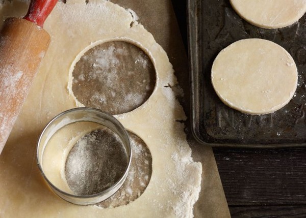 Flaky butter crust