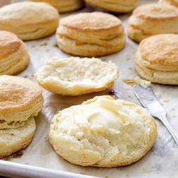 Flaky buttermilk biscuits