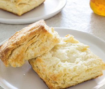 Flaky buttermilk biscuits