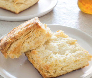 Flaky buttermilk biscuits