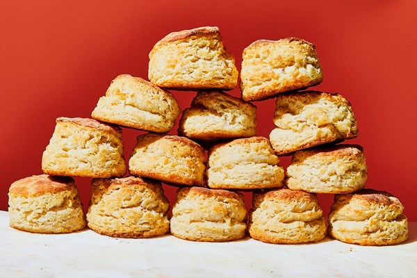 Flaky buttermilk biscuits