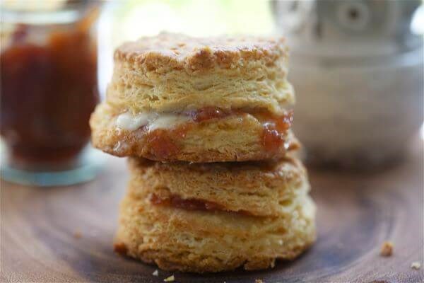 Flaky, buttery biscuits