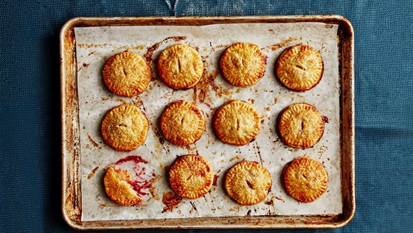 Flaky cranberry hand pies