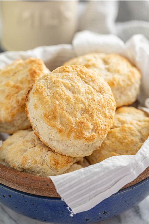 Flaky old-fashioned biscuits