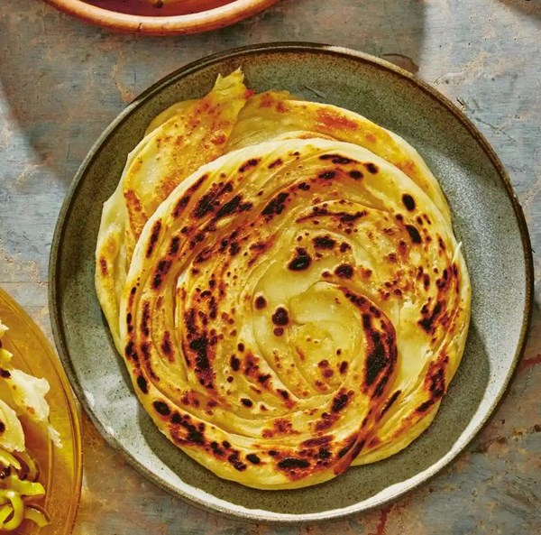 Flaky paratha