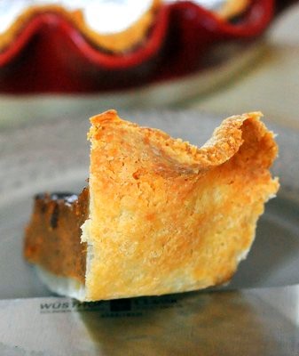 Flaky vinegar pie crust