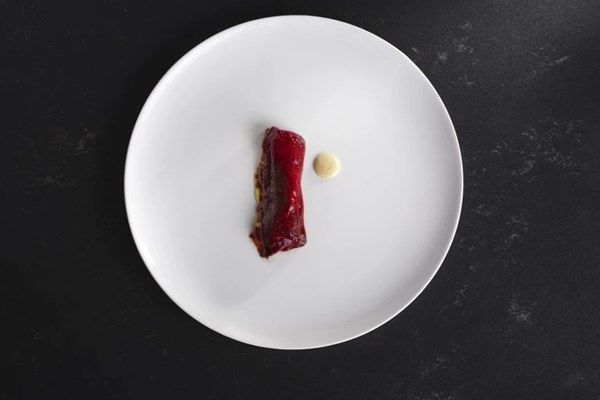 Flame-roasted peppers (Pimientos asados a la candela)