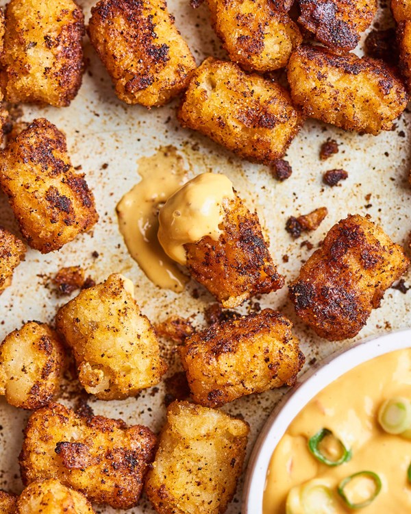 Flamin' hot Tots