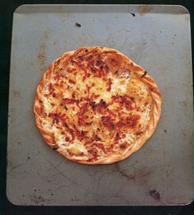 Flammeküche or tarte flambée