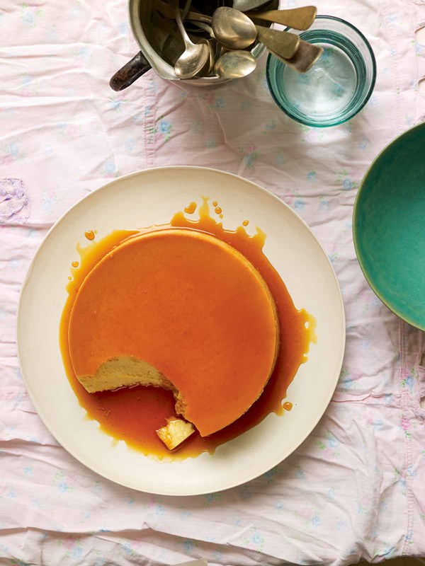 Flan de leche