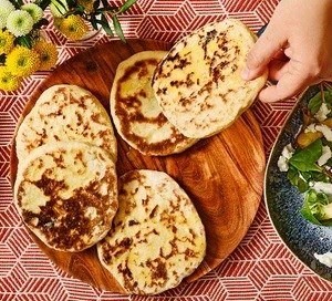 Flatbreads & garlic butter