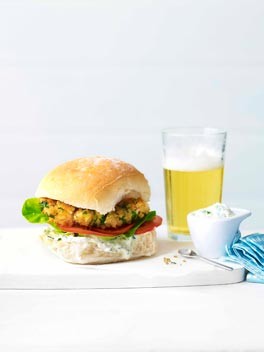 Flathead burger