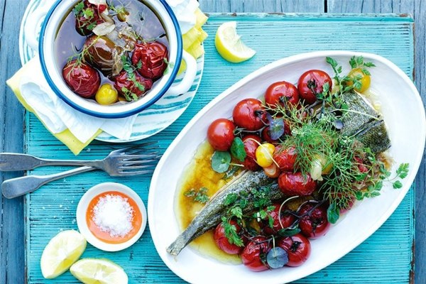 Flathead, confit tomatoes and sauce vierge [Jesse McTavish]