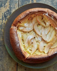 Flaugnarde with pears