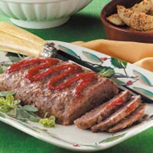 Flavorful meat loaf