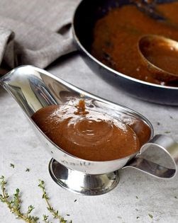 Flavorful mushroom gravy