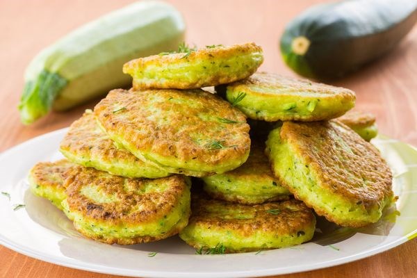 Flavorful zucchini fritters