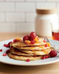 Flax-coconut pancakes