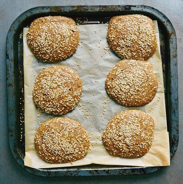 Flaxseed buns