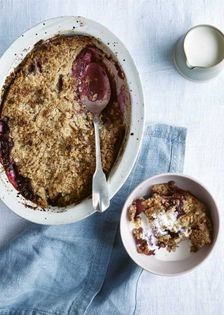 Flexible fruit crumble