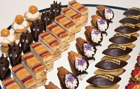Florentina cones with Chantilly cream