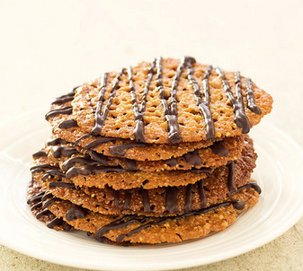 Florentine lace cookies