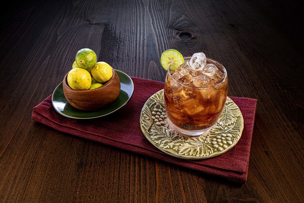 Florida Key lime Cuba libre