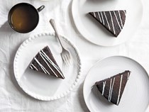 Flourless black cocoa cake