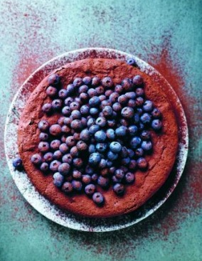 Flourless chocolate cake