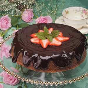 Flourless chocolate cake