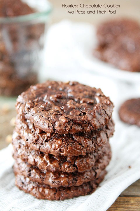 Flourless chocolate cookies