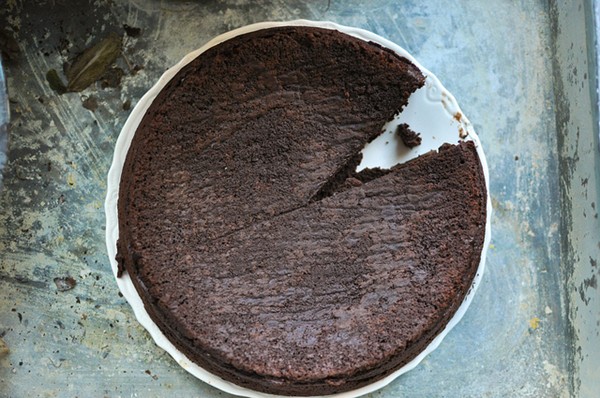 Flourless chocolate torte