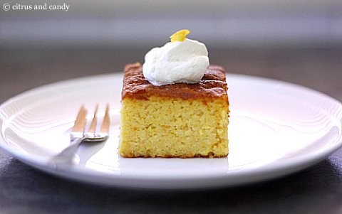 Flourless orange cake 1