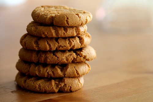 Flourless peanut butter cookies