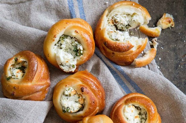 Flower pogaça rolls