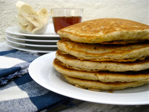 Fluffy GF pancakes