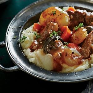 Fluffy mashed potatoes