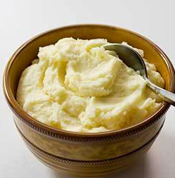 Fluffy mashed potatoes